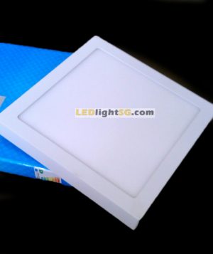 24watt surface panel ceiling light white